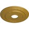 Ekena Millwork Dublin Ceiling Medallion (Fits Canopies up to 8 1/4"), 15 3/8"OD x 3 5/8"ID x 1"P, Pharaohs Gold CM15DUPGS - alternate 3